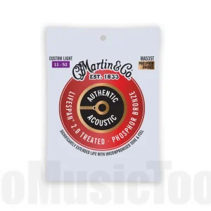 Vente Flash Martin Guitars MA535T HT Phos Bronze Strings Custom Light - Lifespan 2.0