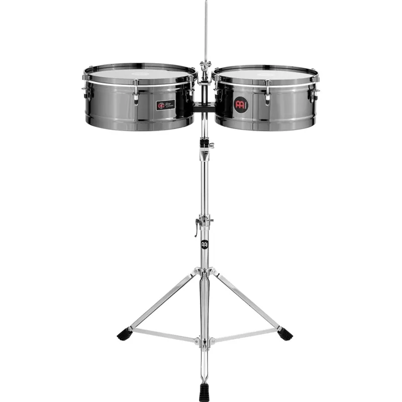 Meinl Diego Camacho Signature 14x15‘‘ Timbales - Black Diamond Expédition Rapide