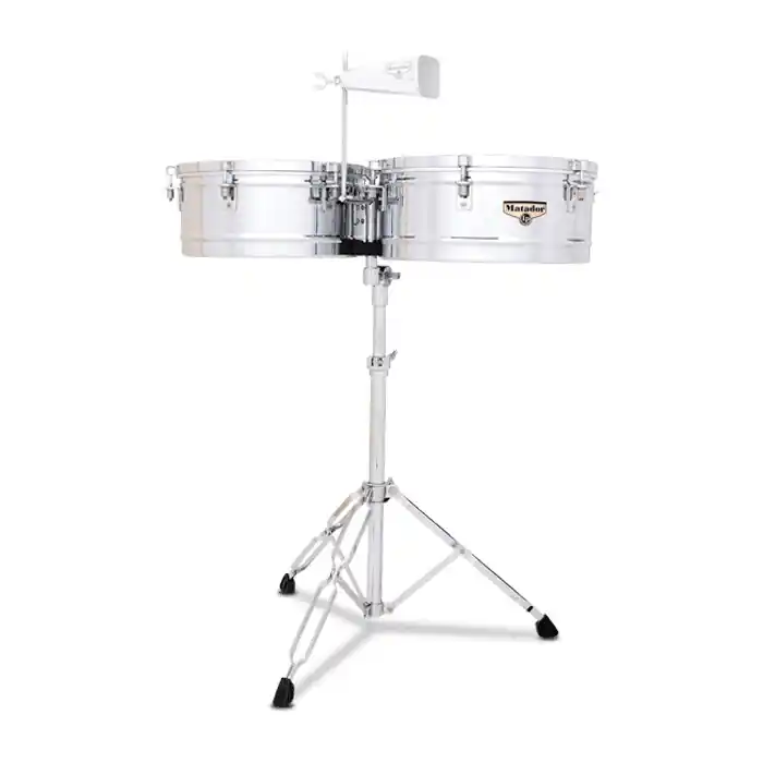Quantité Limitée Latin Percussion Matador 14‘‘ and 15‘‘ Timbales - Chrome