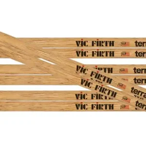 Expédié Aujourd'hui Vic Firth American Classic Terra Drumsticks with Wood Tip - 7AT (4-Pack)