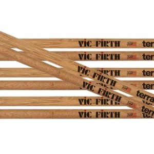 Meilleure Vente Vic Firth American Classic Terra Drumsticks with Nylon Tip - 5AN (4-Pack)