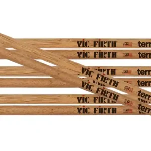 Vic Firth American Classic Terra Drumsticks with Wood Tip - 7ATN (4-Pack) Commande En Gros