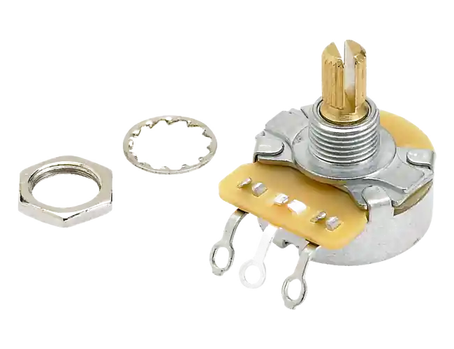 Pas Cher Fender Pure Vintage 250K Split Shaft Potentiometer with Mounting Hardware