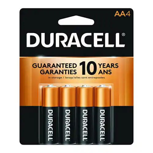 Produit De Marque Duracell AA CopperTop Batteries - 4 Pack