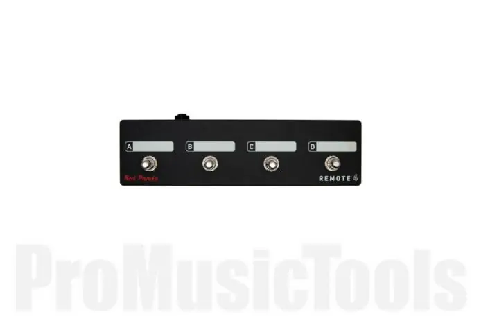 Red Panda Remote 4 - Preset Footswitch Nouvel Arrivage