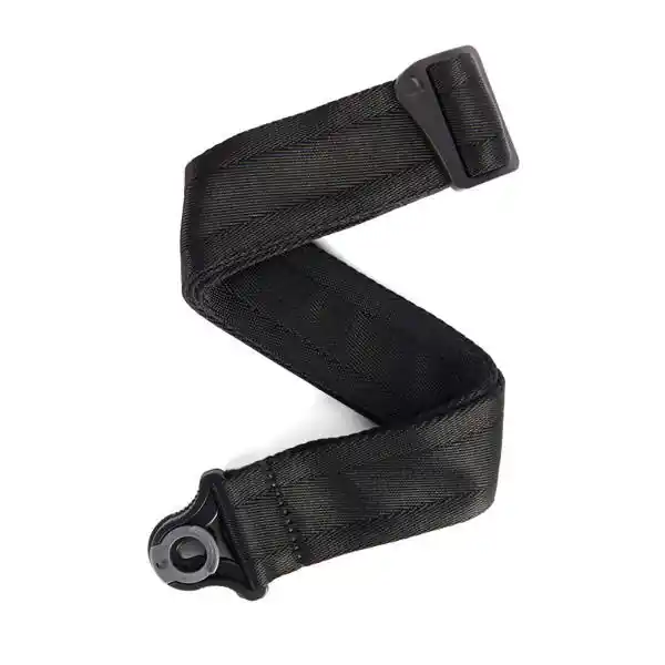 D‘Addario 50mm Auto Lock Guitar Strap - Black Haute Qualité