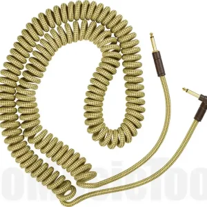 Fender Deluxe Coil Cable - 30‘ - Tweed Paiement Sécurisé