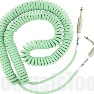 Bon Plan Fender Original Series Coil Cable - Straight-Angle - 30‘ - Surf Green