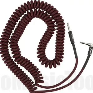 Meilleure Vente Fender Professional Coil Cable - 30‘ - Red Tweed