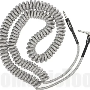 Nouvel Arrivage Fender Professional Coil Cable - 30‘ - White Tweed