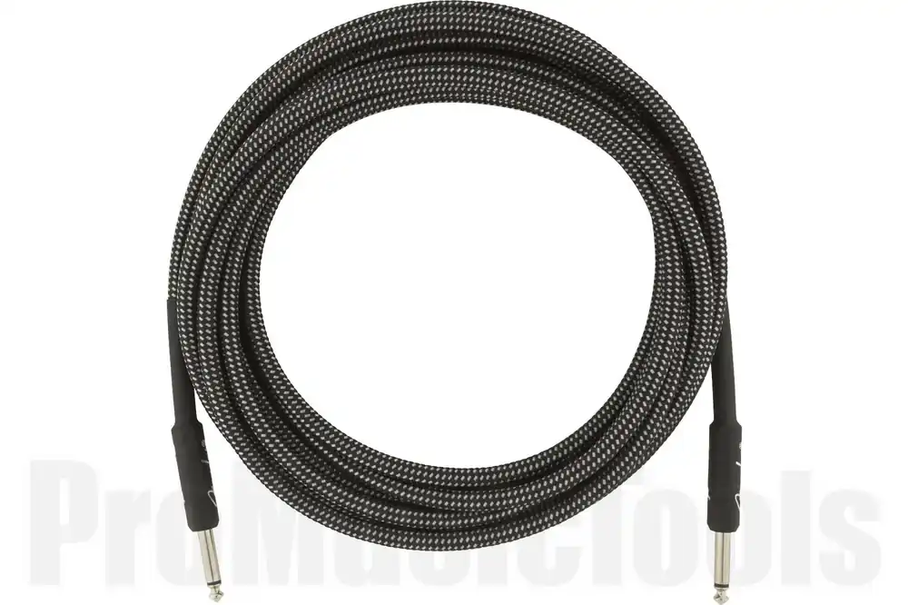 Fender Professional Series Instrument Cable - 18.6‘ - Gray Tweed Nouveauté