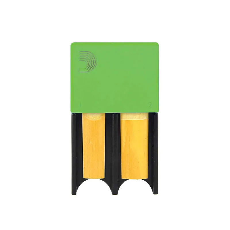 D‘Addario Woodwinds Clarinet/Alto Sax Reed Guard - Green Certifié