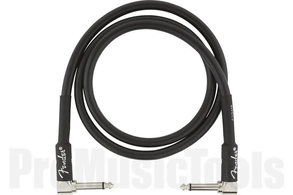 Acheter En Ligne Fender Professional Series Instrument Cables - Angle/Angle - 3‘ - Black