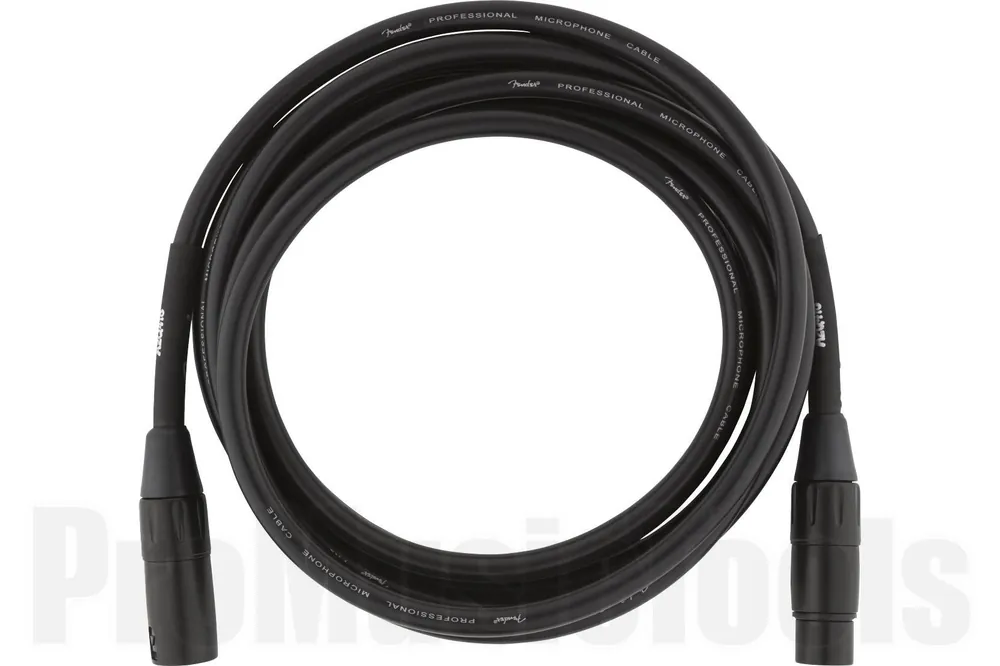Meilleur Choix Fender Professional Series Microphone Cable - 10‘ - Black