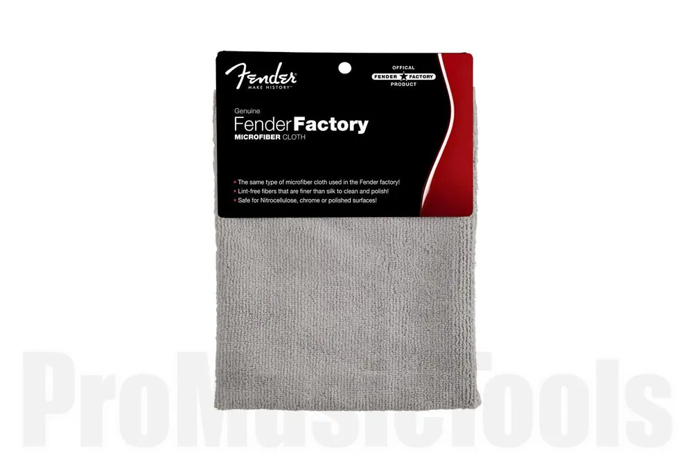 Super Prix Fender Factory Microfiber Cloth - Gray