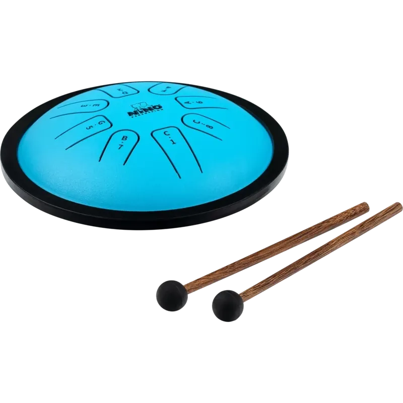 Pas Cher Nino Percussion Mini Melody Steel Tongue Drum - Blue