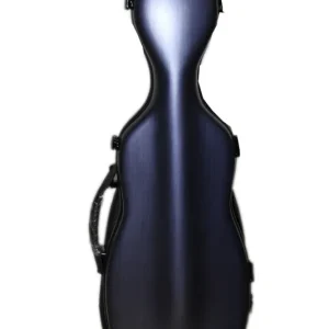 Young Heung Cello-Shaped Violin Case - 4/4, Blue Brushed Prix Bas