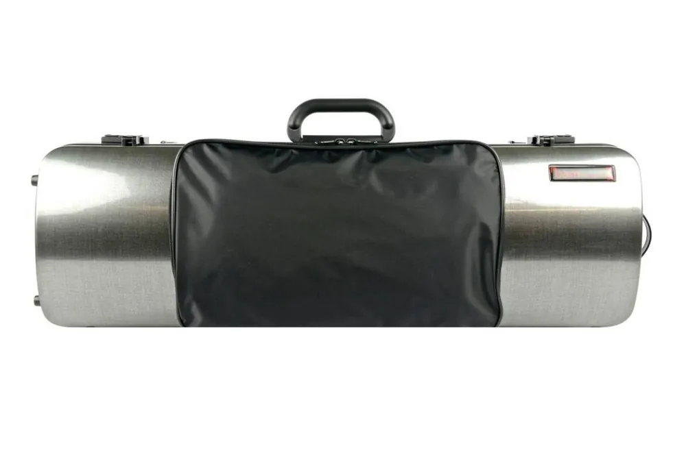 Bam Cases Hightech Oblong 4/4 Violin Case w/Pocket - Tweed Super Prix