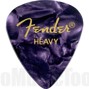 Vente Directe Fender Premium Celluloid 351 Shape Picks - Heavy - Purple Moto - 12-Pack