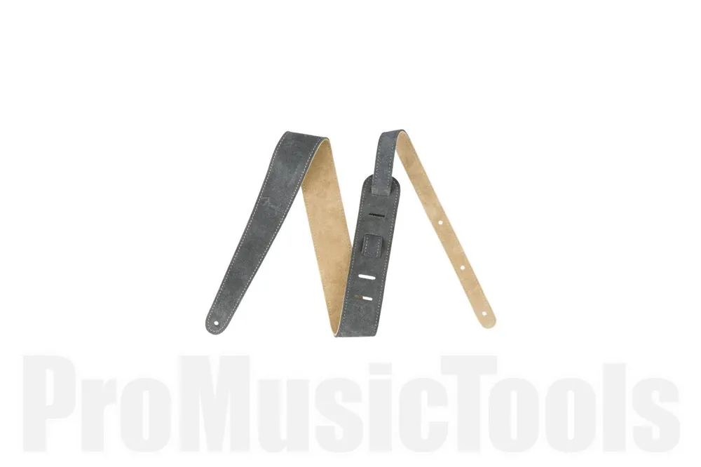 Fender 2" Suede Strap - Gray/Tan - Reversible Bon Marché