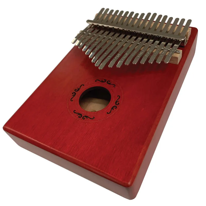 Commande En Gros BeaverCreek 17 Note Kalimba - Red