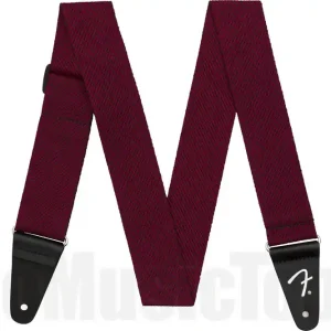 Prix Promo Fender Modern Tweed Strap - Black/Red 2"