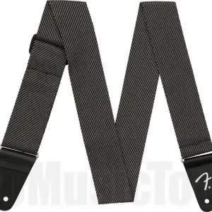Fender Modern Tweed Strap Gray/Black 2" Expédié Aujourd'hui