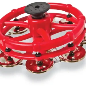 Pas Cher Latin Percussion Hi-Hat Tambourine w/Click Mute - Nickel