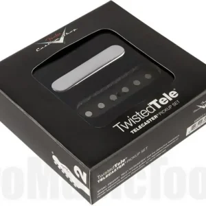 Fender Custom Shop Twisted Tele Pickups - Black/Chrome (2) Haute Qualité
