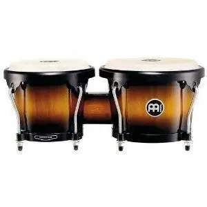 Haute Qualité Meinl Headliner Series Wood Bongos - Vintage Sunburst