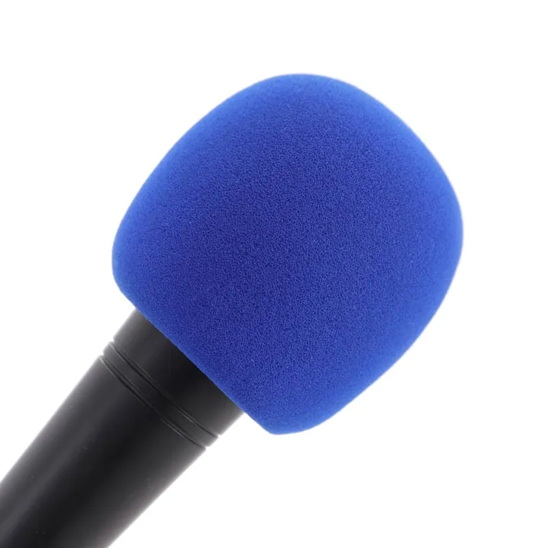 Yorkville Sound Foam Windsock in Blue Super Prix