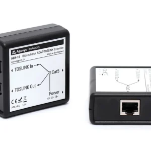 Appsys Pro Audio ADX-16 Bidirectional ADAT/TOSLINK Extender Kit Seulement Aujourd'hui