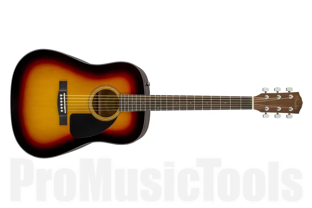 Fender CD-60 Dreadnought V3 DS - Walnut Fingerboard - Sunburst Promotion Saisonnière
