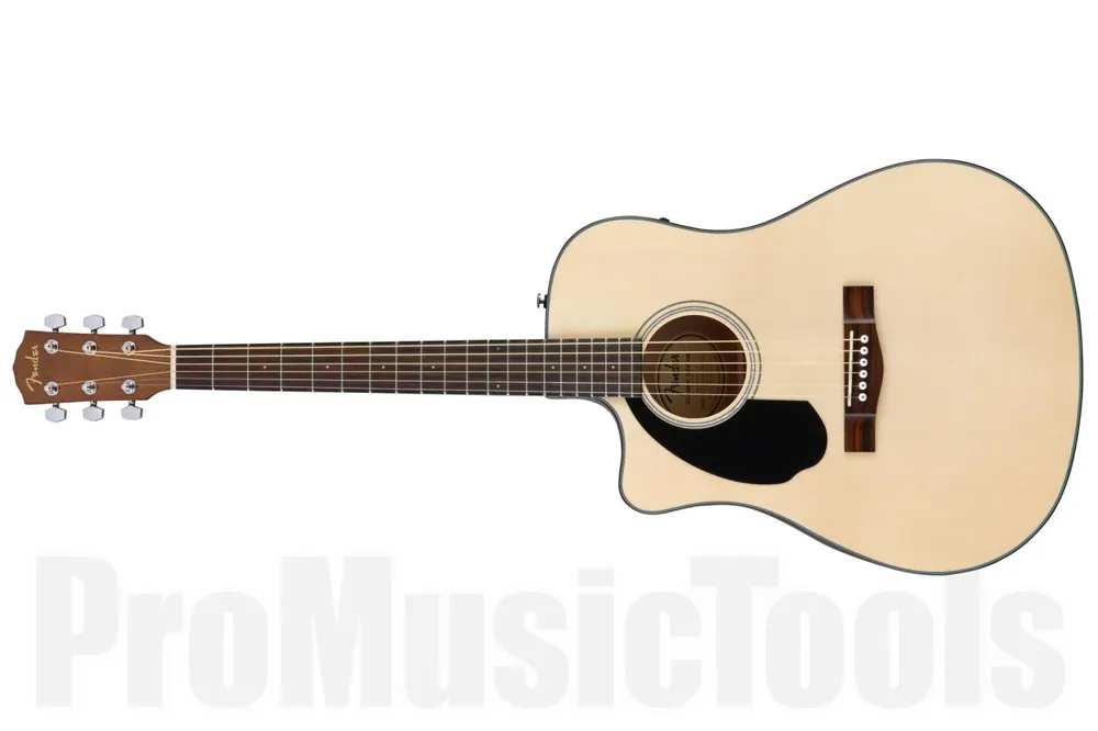 Vente Directe Fender CD-60SCE Left-Hand - Natural - Walnut