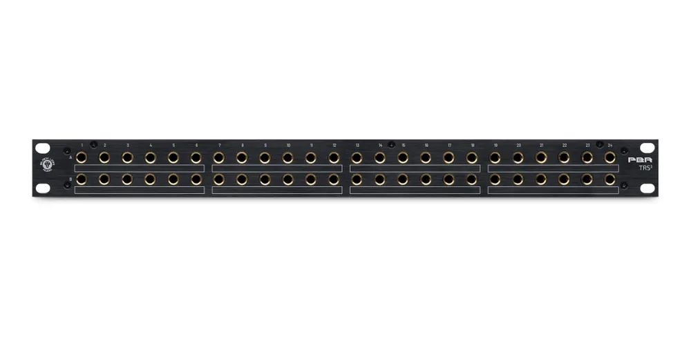 Offre Exclusive Black Lion Audio PBR TRS3 48-Point Patchbay with 3-Way Switching