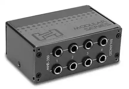 Dernier Modèle Hosa Balanced Patch Bay Module, 1/4 inch TRS to Same, 8 Channels