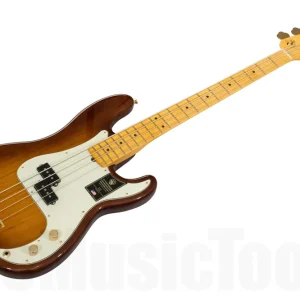 Acheter Direct Fender 75th Anniversary Commemorative Precision Bass MN - 2-Color Bourbon Burst