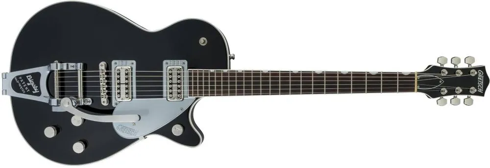 Gretsch Guitars G6128T Players Edition Jet FT with Bigsby, Rosewood Fingerboard - Black Offre Du Jour