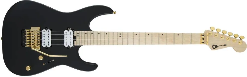 Réduction Charvel Guitars Pro-Mod DK24 HH FR, Maple Fingerboard - Satin Black
