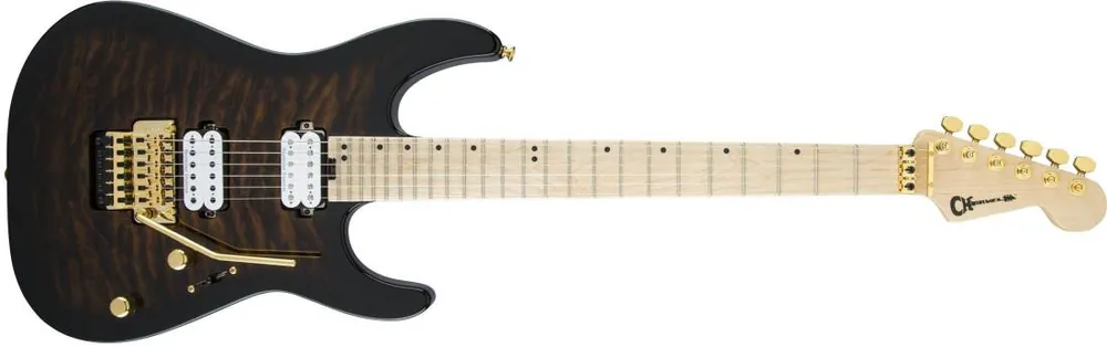 Charvel Guitars Pro-Mod DK24 HH FR, Maple Fingerboard - Root Beer Burst Offre Du Jour