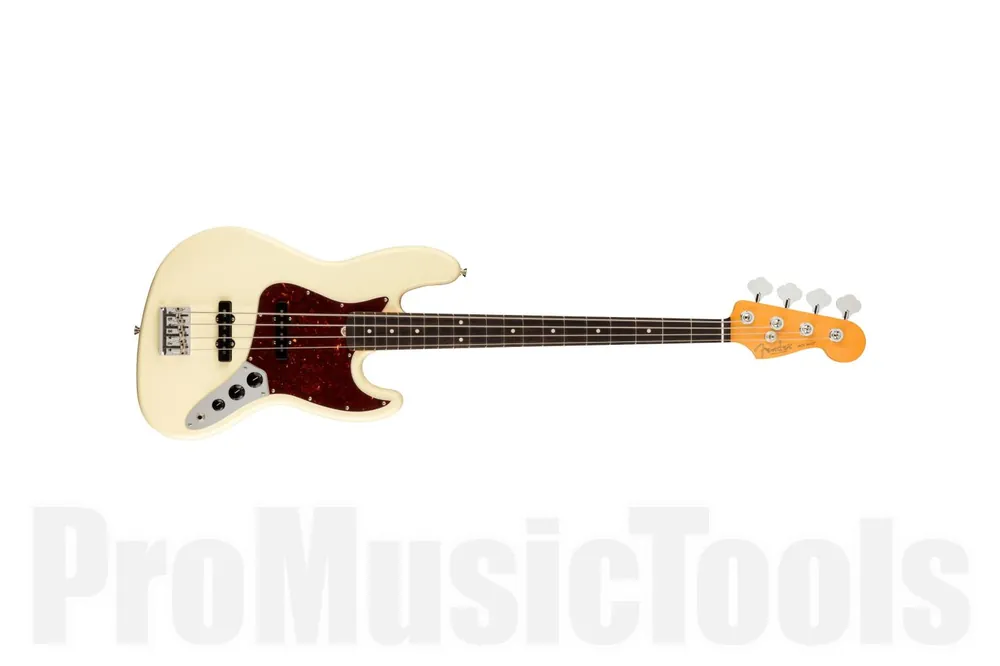 Fender American Professional II Jazz Bass RW - Olympic White Offre Spéciale