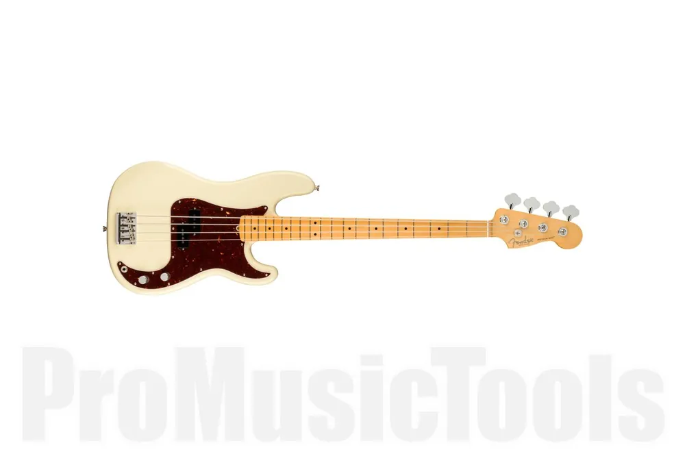 Fender American Professional II Precision Bass MN - Olympic White Meilleur Prix
