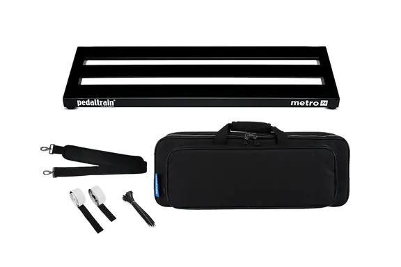 Pedaltrain Metro 24 Pedal Board with Soft Case Haute Qualité