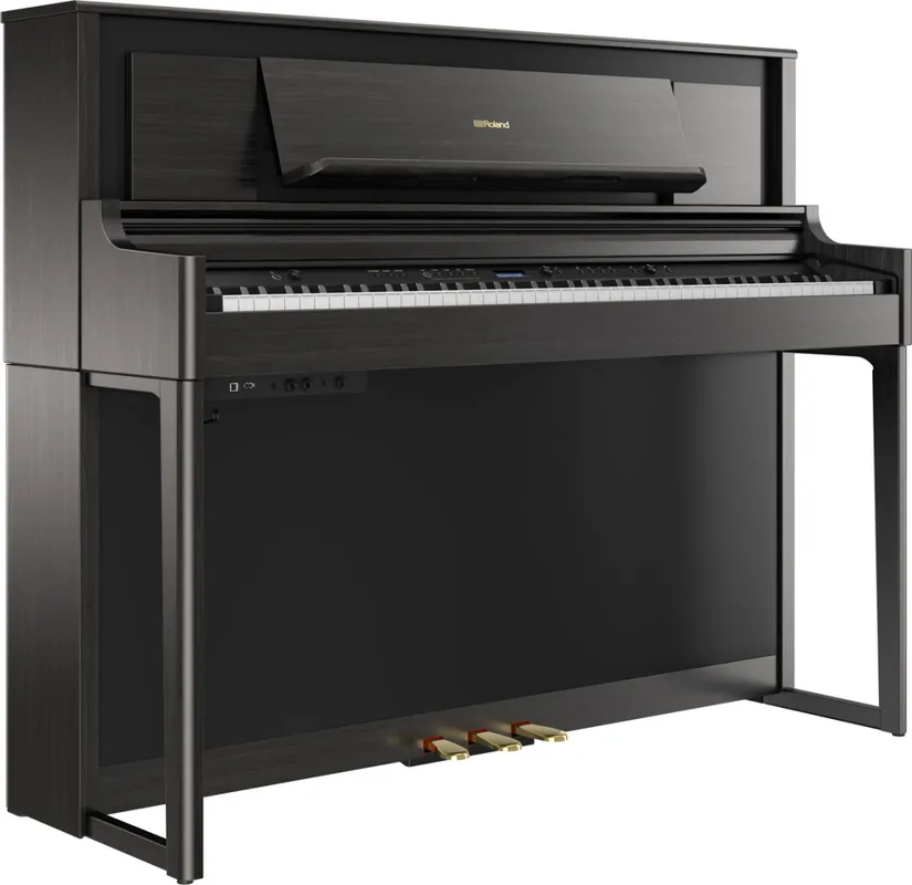 Roland LX706 Digital Piano with Stand & Bench - Charcoal Black Petit Prix