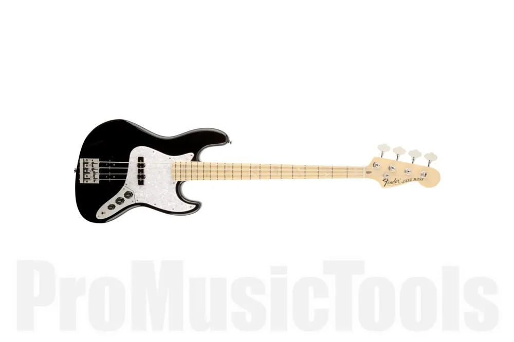 Fender U.S.A. Geddy Lee Jazz Bass MN - Black Commander Vite