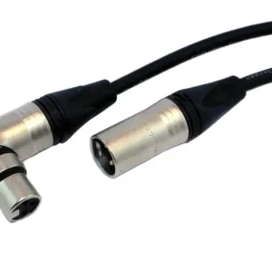 Yorkville Sound Standard Series Microphone Cable - 90 degree female - 25 foot Certifié