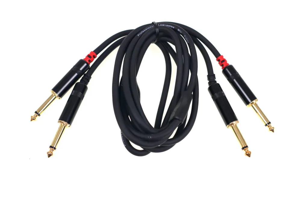 Link Audio Link Audio Premium Dual 1/4 To 1/4 Cable Vente Flash