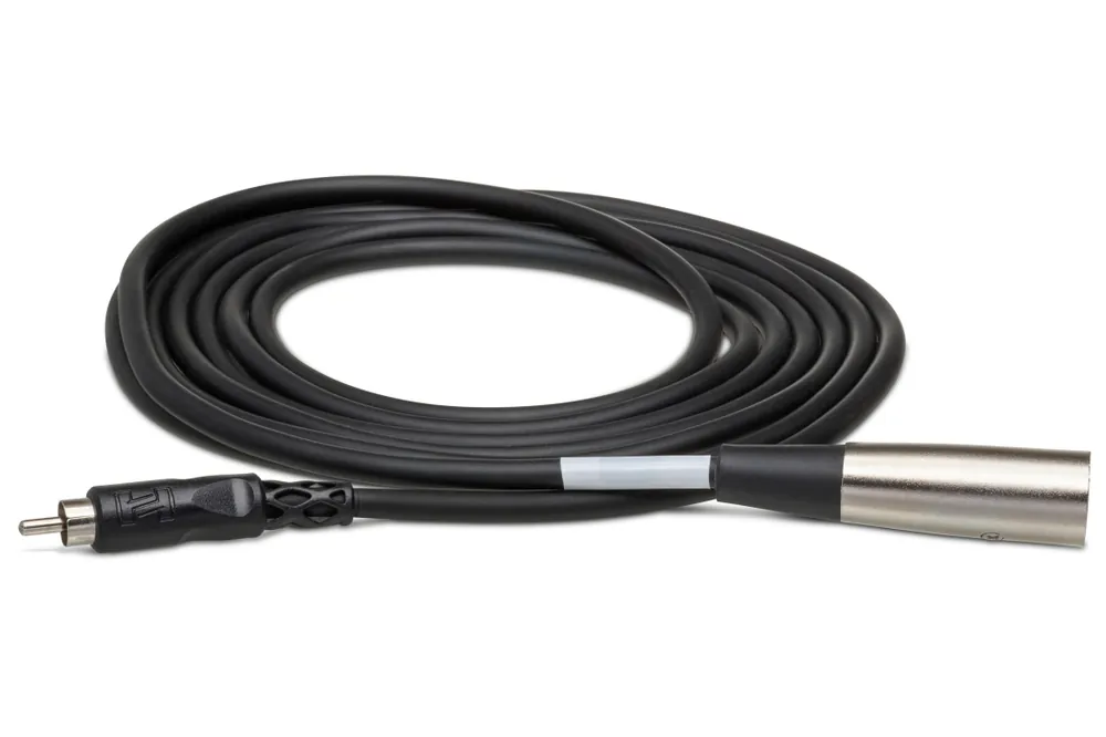 Expédié Aujourd'hui Hosa Unbalanced Interconnect, RCA to XLR-M, 10 ft