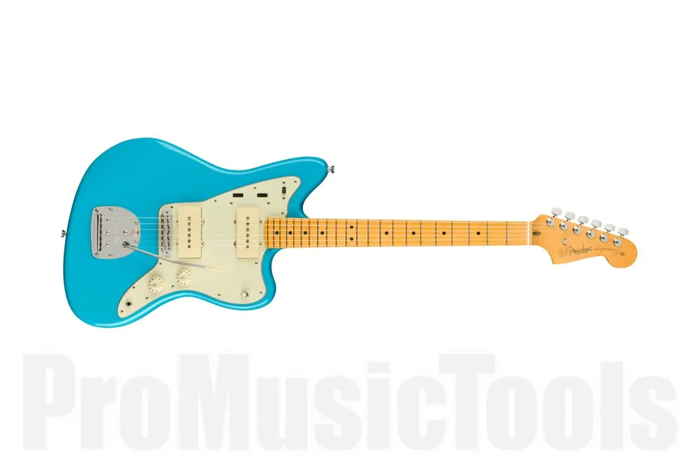 Fender American Professional II Jazzmaster MN - Miami Blue Seulement Aujourd'hui