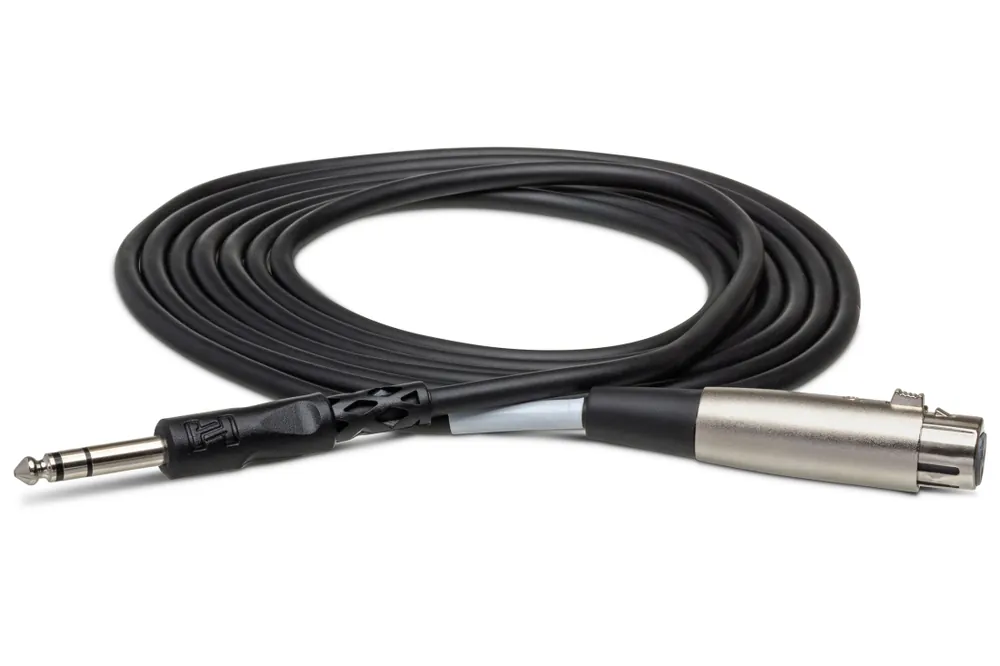 Marque Hosa Balanced Interconnect XLR3F (F) to 1/4‘‘ TRS - 5 foot